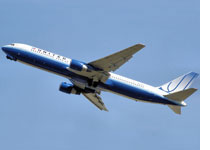 Photograph of a plane by Arpingstone/Wikipedia (public domain).