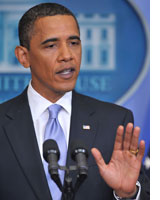 Photograph of Obama by Mandel Ngan/AFP/Getty Images.