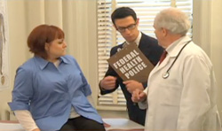 Still from CPR ad.