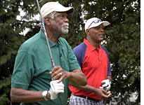 Bill and Samuel just "generally hanging out." Click image to expand.