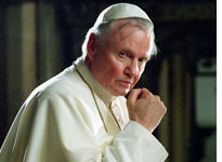 A sly, twinkly pope 
Click image to expand.