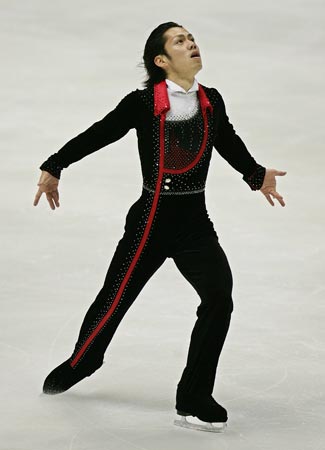 Japanese skater Daisuke Takahashi.