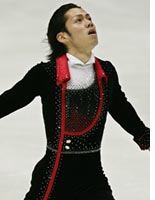 Japanese skater Daisuke Takahashi. Click image to expand.