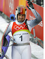 German triple gold-medal-winner. Georg Hackl
Click image to expand.