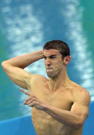 Michael Phelps.