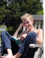 Marjorie on Cape Cod in June 2004, the summer before she died. Click image to expand.