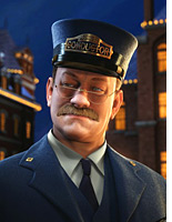 Tom Hanks in The Polar Express. 
Click image to expand.