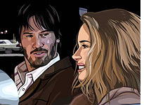 Richard Linklater’s A Scanner Darkly. Click image to expand.