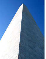The Washington Monument is one of nine memorials on the tour. Click image to expand.