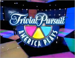 Still from Hasbro's "Trival Pursuit, America Plays"