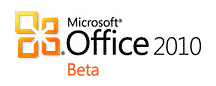 Microsoft Office 2010 Beta Logo.