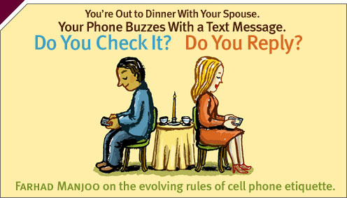 Technology: The Evolving Rules of Cell Phone Etiquette