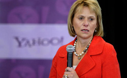 Fired Yahoo CEO Carol Bartz. Click image to expand.