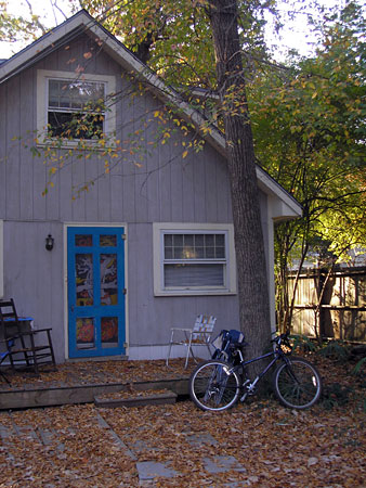 My house: off campus at last.