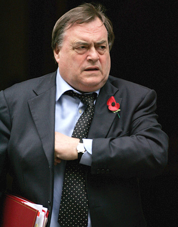 Deputy Prime Minister John Prescott.