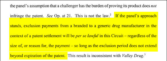Again: Antitrust law cant' be enforced against this obvious infraction.