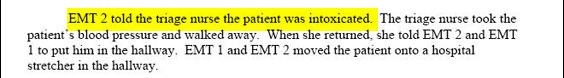 Again, the only explanation I can figure is that "EMT 2" had no understanding of what the GCS readings meant.