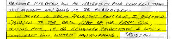 "In order to calm s/Gibson's concern, I directed s/Gibson to the back seat of the patrol car, telling him, if he remained cooperative, I would transport him without handcuffing."