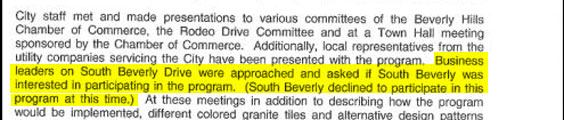 South Beverly Drive is a slightly less upscale shopping district in Beverly Hills.