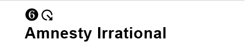 6. Amnesty Irrational 