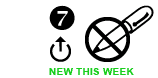 7. New this week UP arrow