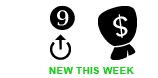 9. New this week UP arrow