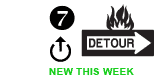 7. NEW THIS WEEK, Hard UP arrow