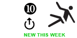10. NEW THIS WEEK Hard UP arrow