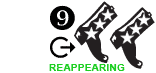 9. Reappearing FLAT ARROW
