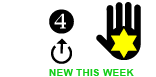 4. Last week: - Weeks on list: 1 [UP ARROW]