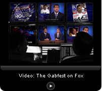 Click here for video of The Gabfest discussing 1/2 Hour News Hour