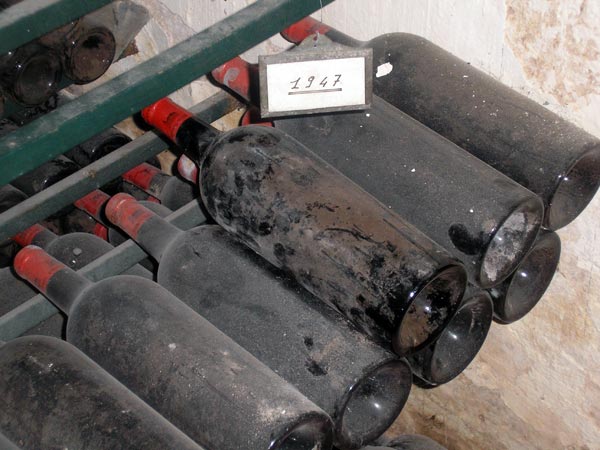 Some of Cheval Blanc's remaining '47s.