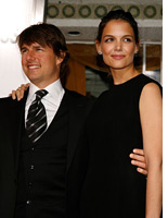 Tom Cruise and Katie Holmes. Click image to expand.