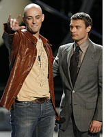 Phil Stacey is eliminated on American Idol. Click image to expand.
