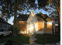 Our house in New Orleans, as it appeared in November (and to this day). Click image to expand.
