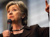 Photograph of Hillary Clinton by Robyn Beck/Getty Images.