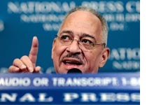 Photograph of the Rev. Jeremiah Wright by Chip Somodevilla/Getty Images.