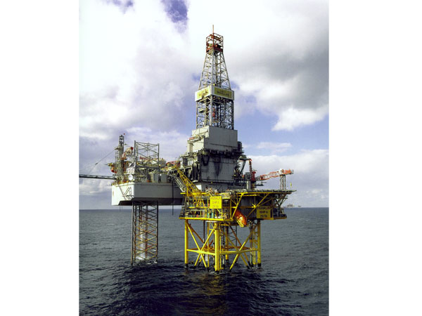 Franklin Wellhead platform.