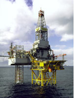Franklin Wellhead platform. Click image to expand.