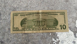 $10 bill.