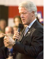 Photograph of Bill Clinton Photo by Win McNamee/Getty Images.