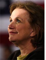 Photograph of Elizabeth Edwards by Scott Olson/Getty Images.