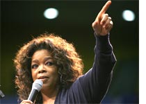 Photograph of Oprah Winfrey by David McNew/Getty Images.