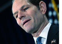 Photograph of Eliot Spitzer by Chris Hondros/Getty Images. Photograph of Eliot Spitzer by Chris Hondros/Getty Images.
