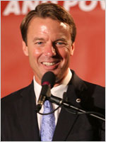 Photograph of John Edwards by Will Ragozzino/Getty Images.