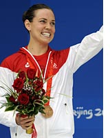 Photograph of Natalie Coughlin by Timothy Clary/AFP/Getty Images
