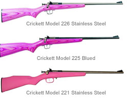 Pink Cricket Rifles Copyright Keystone Sporting Arms, Inc.