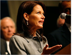 (Photo of Michelle Bachmann by Max Whittaker/Getty Images)