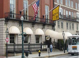 Photograph of Cheers bar in Boston courtesy Wikipedia.