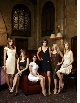 Photo of "Real" Housewives courtesy Richochet Television Inc./Bravo TV/NBC.